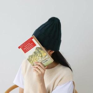 [기타]콩시샤 여성 울비니 모자 왕골지 소프트 블랙 윈터