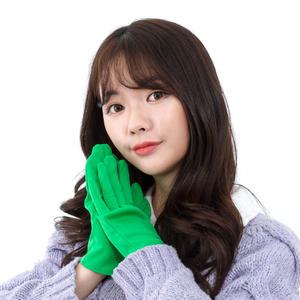 행사용응원장갑(단색)그린 응원 용품 도구
