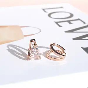 14K G.F 크로켓 원터치 링귀걸이 EA1875