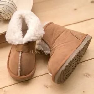 [베이비잼] 아동 유아 남아 여아 키즈 주니어 초등 접이 앵클 털 퍼 부츠 털신 방한화
