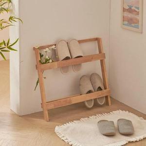 거실화 걸이 실내화 거치대 신발정리대 원목 슬리퍼꽂이