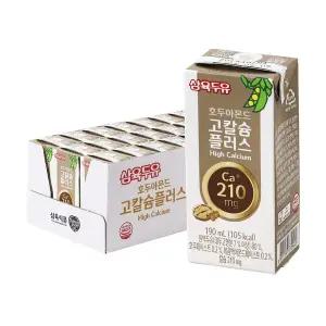 [삼육두유]삼육 호두아몬드 고칼슘플러스 190mlx24입