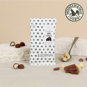 [산과들에] 밀크초콜릿마카다미아 20봉 / 초콜릿 견과류 간식