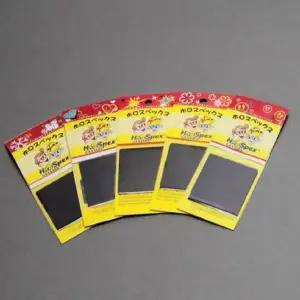 [더원사이언스] 홀로스펙스 필름 KSIC-3374/3374 (5종 세트) 50x50mm,10매입 (하트,코스모스,스파크,스마일,눈의결정모양) /홀로스펙스필름/과학교구/영재과학