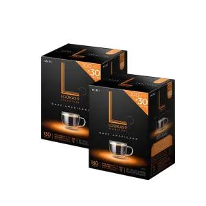 루카스나인 시그니처 쁘띠 다크 아메리카노 130T X 2개 (총 260T)