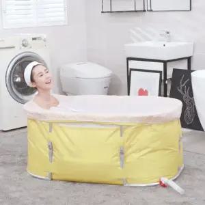 바디조이 1초 원터치 접이식 욕조 롱바디 사우나 반신욕 25년 최신형 홈쇼핑 HIT