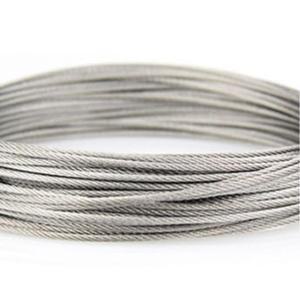 스텐 와이어 로프 밧줄 견인 대용량 200M 1롤 부식에 강한 10mm 쇠줄 쇠