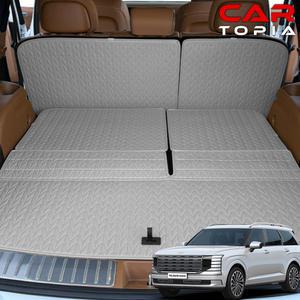 카토피아 2025 디올뉴 팰리세이드 LX3 리노 트렁크매트 7인승 9인승 가솔린 하이브리드 가죽 차박 용품