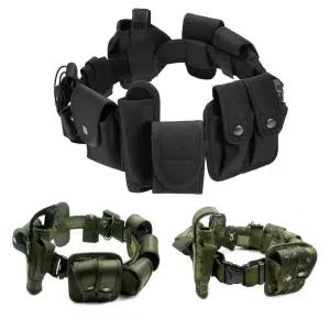 택티컬 듀티벨트 풀세트 SWAT Duty Belt 경호 경비 군용 전술 딴띠 작업허리띠 서바이벌 밀리터리용품
