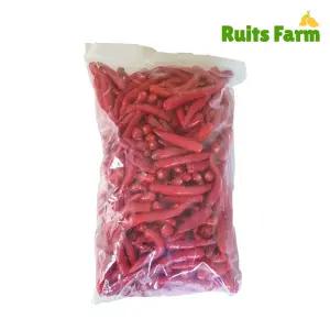 [루츠팜] 베트남 냉동 고추 1kg 냉동고추 매운고추 땡초 베트남고추 매운 냉동고추 베트남땡초