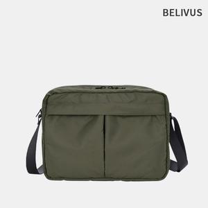 [빌리버스]남성 캐주얼 투포켓 크로스백 데일리 숄더백 여행가방 BMOI005