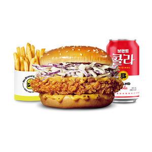 [노브랜드버거] 코울슬로치킨 버거세트