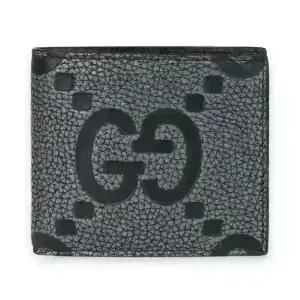 디몬트 구찌 남성 맥시 GG 로고 레더 반지갑(그레이) 739475 AAECE 1046