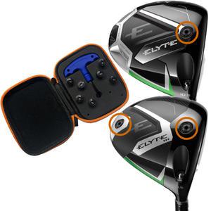 캘러웨이 엘리트 드라이버 무게추 셋트 원형 블랙 기본 트리플다이아몬드 호환용 골핏 2g+4g+6g+8g+10g+12g+14g+렌치