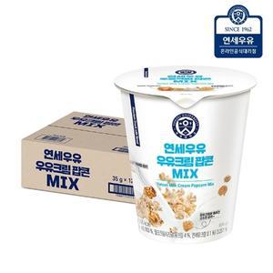 연세 우유크림팝콘 MIX 1박스 (총12입)