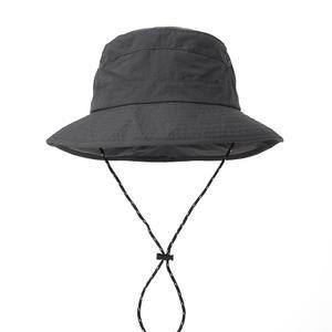 넥커버 분리형 방수 챙넓은 차콜 등산모자 코오롱등산모자