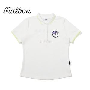 말본골프 여성골프웨어 버킷 포인트 피케 폴로 반팔티셔츠