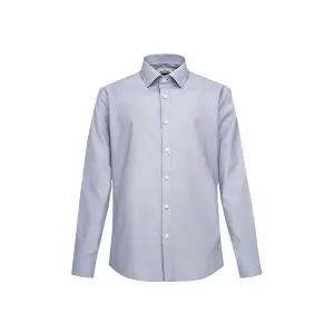 [하프클럽/BY파크랜드]그레이 도비 드레스 셔츠-AA3DL056