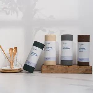 ssac  청소싹 고급 엠보형 뜯어쓰는 일회용 롤 수세미 50매 3롤