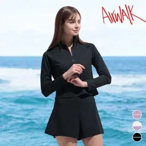 [하프클럽/]서프 여성래쉬가드세트 2피스 반집업 반바지레깅스 YA-5260 YA-4115