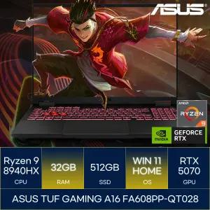ASUS TUF GAMING A16 FA608PP-QT028 (RAM 32GB_WIN11)_마우스+장패드증정 AN