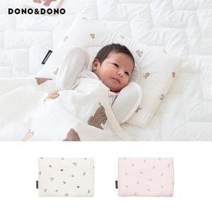 [도노도노]신생아 뱀부코튼&듀라론 양면 태열 베개