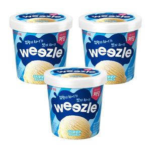 [슈팅냉동] 롯데웰푸드 위즐 리치바닐라 저당 660ml, 3개