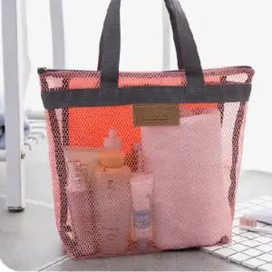 목욕 메쉬가방/가방/메쉬/파우치/사우나/목욕탕/세면백/샤워/망사/비치/물놀이/수영/메쉬백/스파