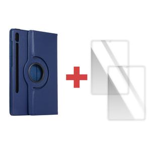 갤럭시탭S10 FE 회전케이스+액정보호필름2매 SM-X520N X526N