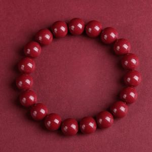 경면주사 자금사 패션 비즈 팔찌 염주 불교 복 화기운 행운 합격 부적 절 삼재 좋은기운 액막이 소원 천연