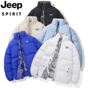 지프스피릿 JEEP SPIRIT 윈터 이지푸퍼 리버시블 패딩 남녀공용 2811