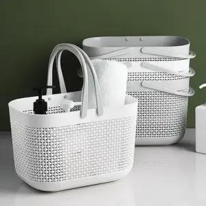 심플 모던 물빠짐 목욕바구니 욕실 샤워 수영장 목욕바구니 목욕탕바구니 욕실바구니