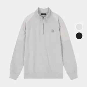 [롯데백화점]버커루 남성 루즈핏 하프집업 맨투맨 티셔츠 B234TS350P