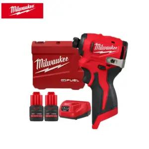 밀워키 12V 임팩트 드라이버 M12 BLIDRC-252C 배터리2개