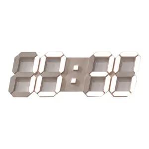 LED 벽시계 위성 GPS 멜로우 자동밝기 38cm 헬스장 사무실용 디지털 시계