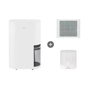 [LG 공식 구독/렌탈][상품권 최대 혜택] LG전자 휘센 오브제 컬렉션 제습기 키트 셋트 DQ185MWGAWS / 상담,초기비용0원