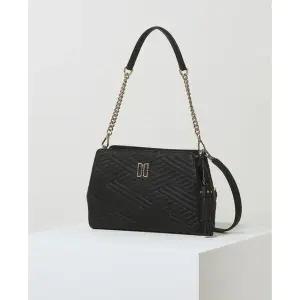 [NS홈쇼핑]DCBA5F365 닥스 [CARLISLE] 블랙 칼라일 가죽 미디움 숄더백[35337095]