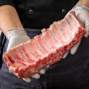 한돈 통으로 작업한 손질 통등갈비 1kg