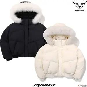 [다이나핏](센텀시티점)YWW23525[다이나핏]여성 레디 폭스퍼 후드탈부착형 봄버 덕다운 숏패딩 자켓(기...