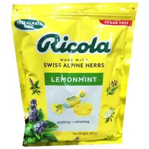 리콜라 스위스 레몬민트 허브 캔디 342g x 2봉