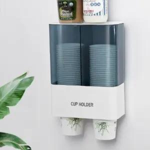 키밍 카페클럽 벽걸이식 종이컵 디스펜서 컵 홀더/자동/자석/부착식/커피컵/꽂이/컵홀더/정수기/다용도/일