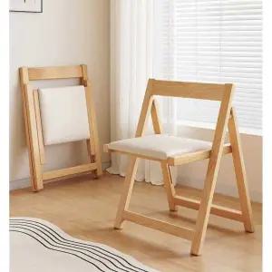 접이식 폴딩 의자 강의실 접이식의자 카페 원목 발코니 모던