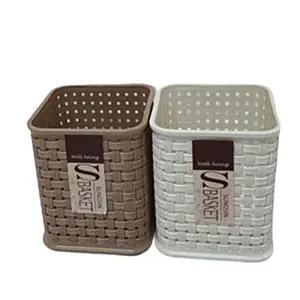 (유해브노초이스) S라탄 사각바스켓 3호(색상랜덤)