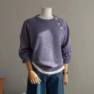 (안나앤모드) A. 폴슨 버튼 레글런 니트[니트C1108R01]