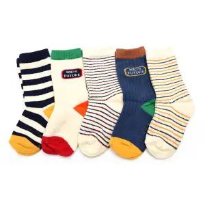 비비두긴목 5켤레 국산 아동 양말 세트 유아 아기 남아 여아 어린이 키즈 초등 학생 주니어
