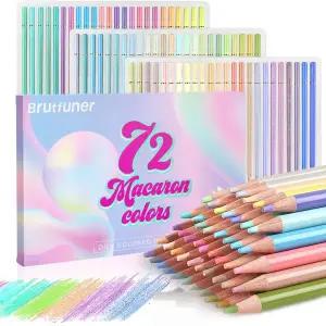 12245072 마카롱 파스텔 색연필 스케치 음영용 전문 소프트 코어