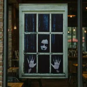 할로윈장식스티커(처녀귀신)