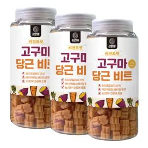 자연애 보틀 비건트릿 고구마 당근비트 460g x 3개