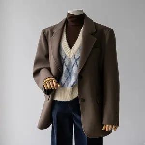 (안나앤모드) A. mono 스탠다드 울 자켓[자켓C0227N34]