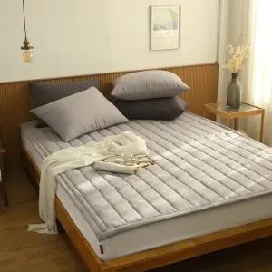 고밀도 알러지케어 사계절 침대패드 밴드형 패밀리 침대패드